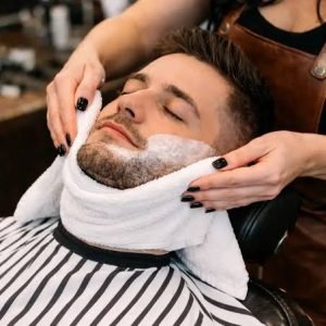Haircut Beard And Hot Towel